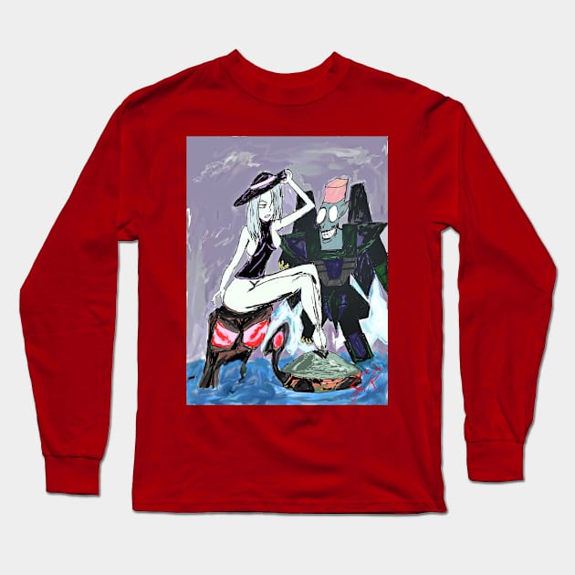 Creep Long Sleeve T-Shirt by Jano Ryusaru